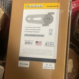 Strider easy ride pedals